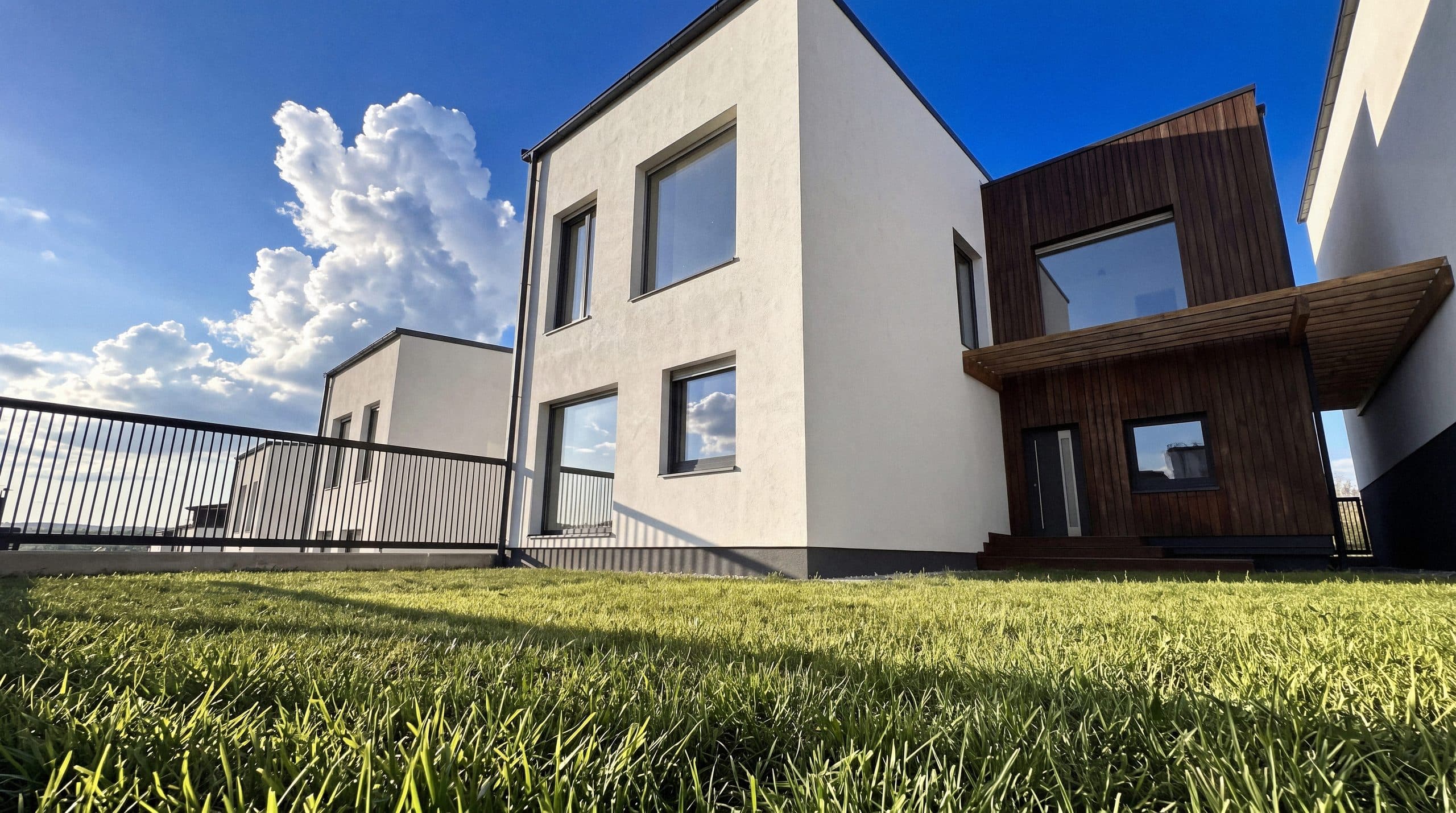 Casa 7 văzută din grădină